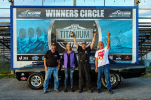 Bubba's Speed Shop Pro Class Champion in winners circle